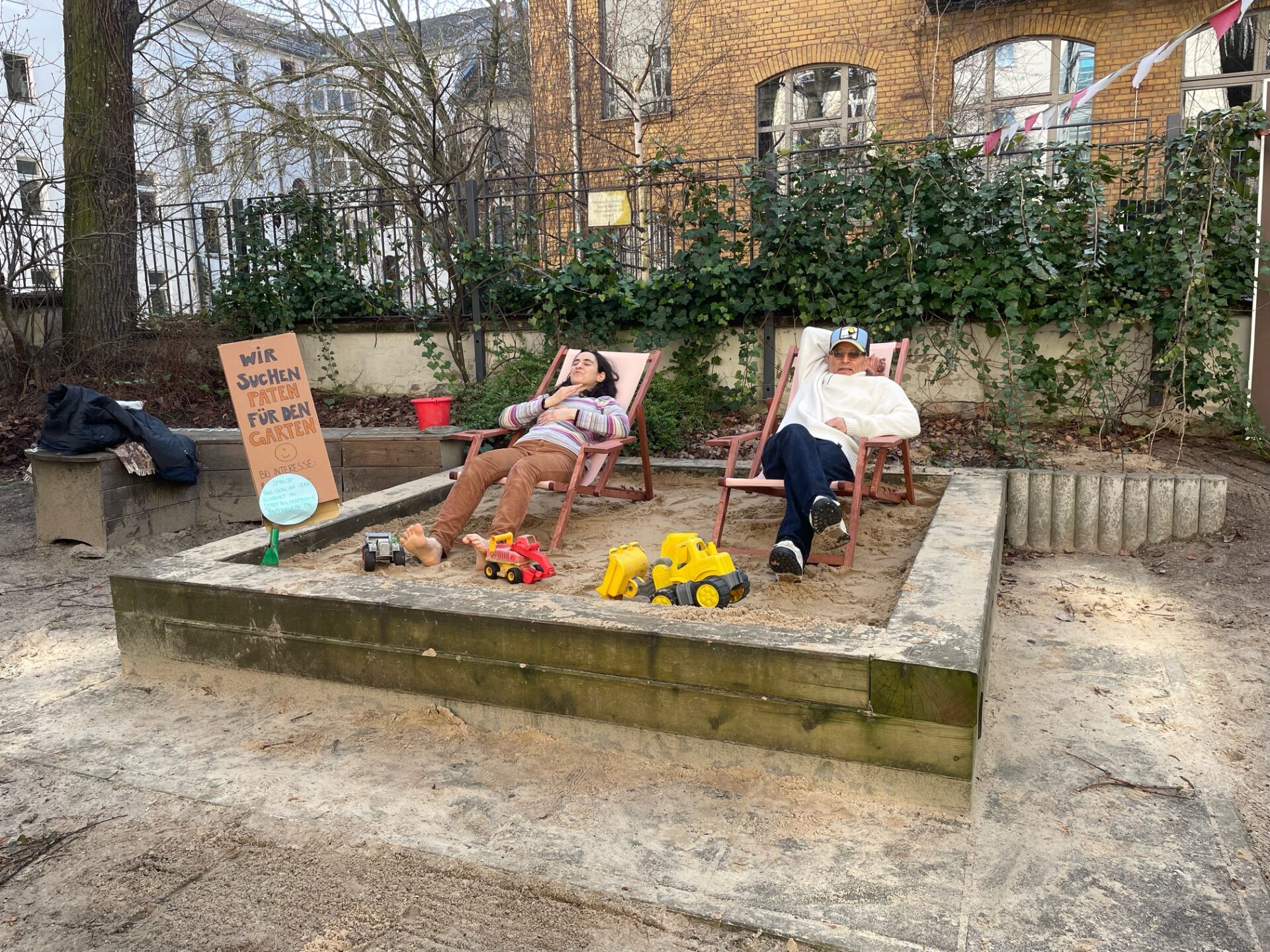 Die Sandkasten-Saison ist eröffnet!